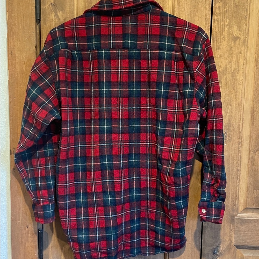 Vintage Pendleton Flannel Button Down - image 5
